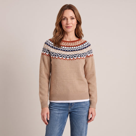 Beatrice nordic knit jumper, beeld 2