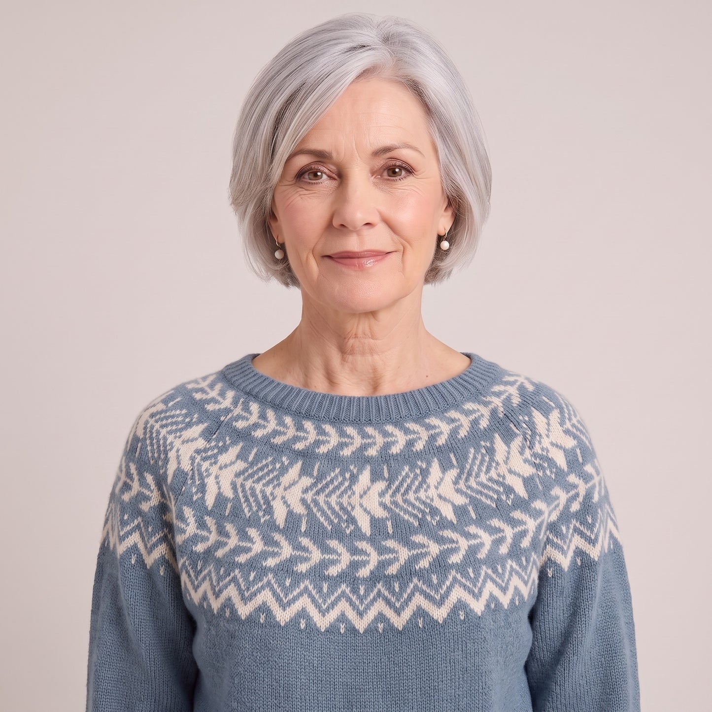 Odette nordic knit jumper, beeld 4