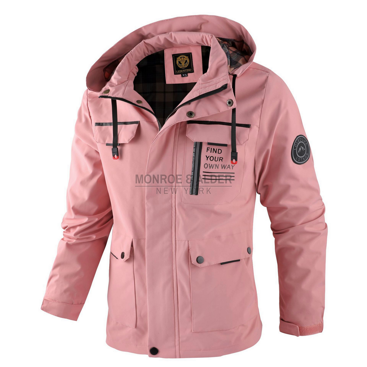The Manhattan jacket in pink