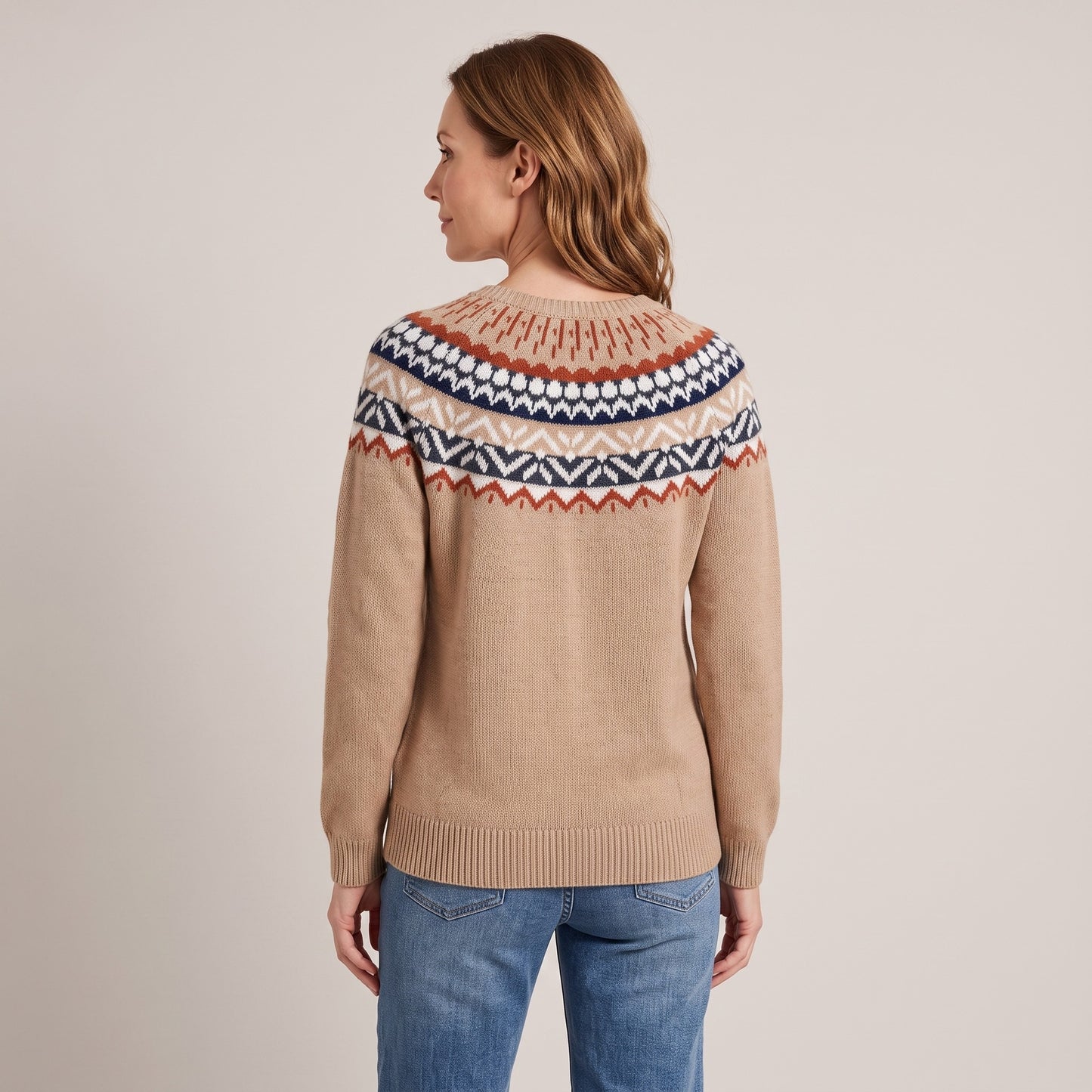 Beatrice nordic knit jumper, beeld 3
