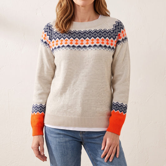 Josephine icelandic knit sweater, beeld 1