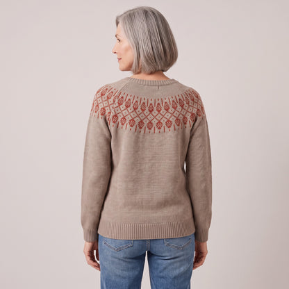 Augusta icelandic knit sweater, beeld 3