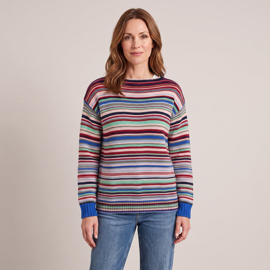 Rosemary striped knit sweater, beeld 2