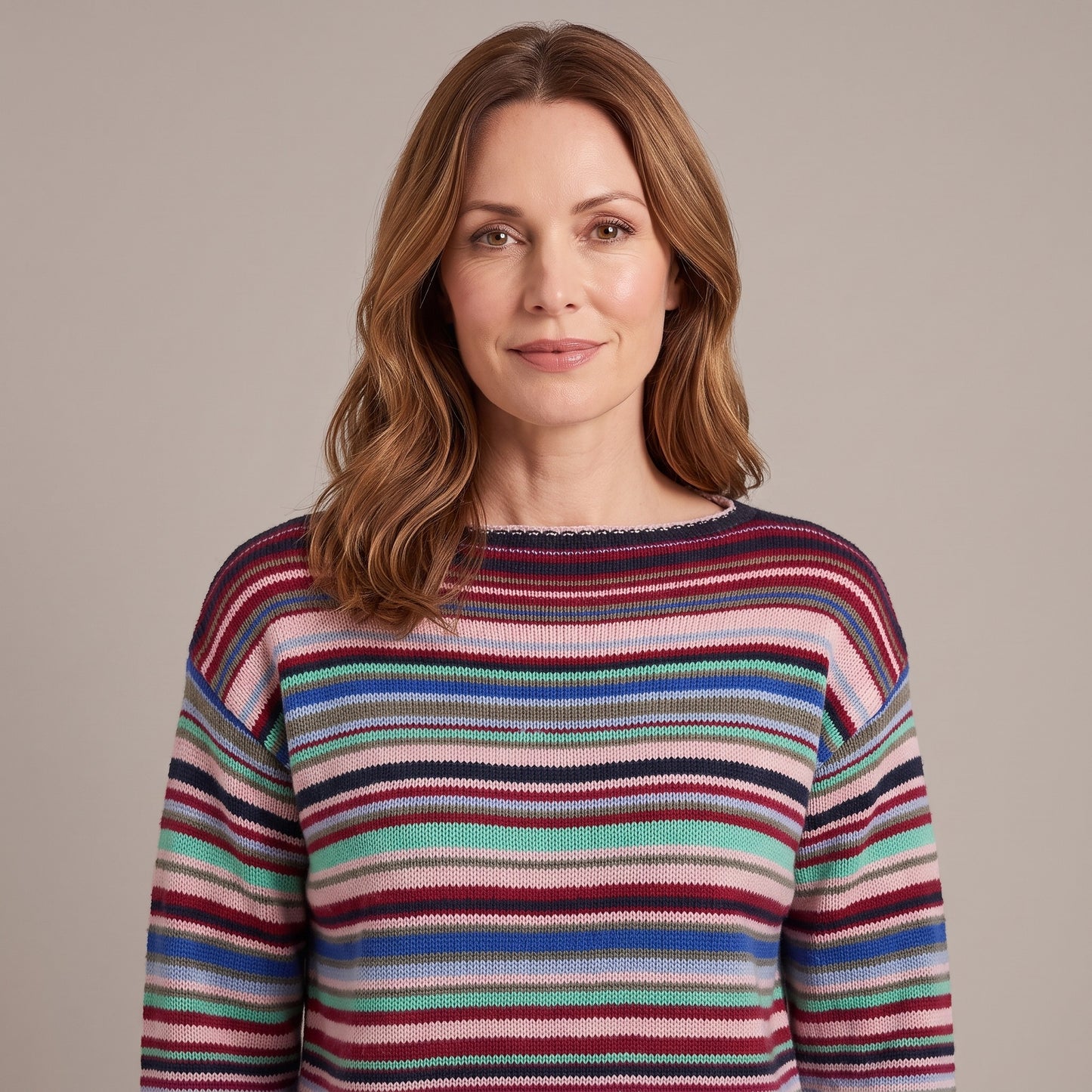 Rosemary striped knit sweater, beeld 4
