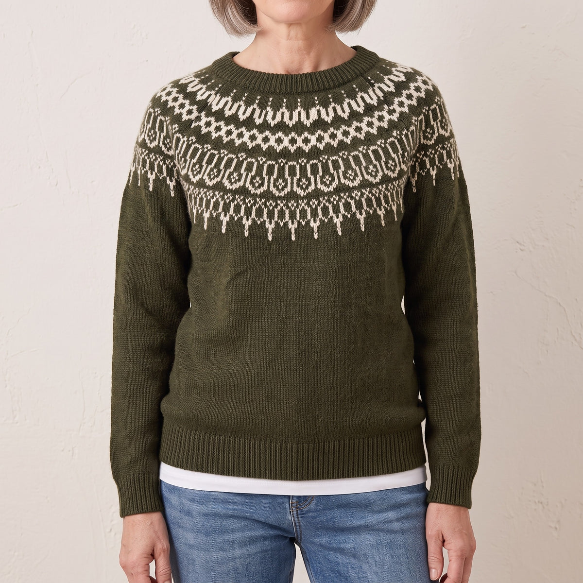 Lucinda nordic knit jumper, beeld 1