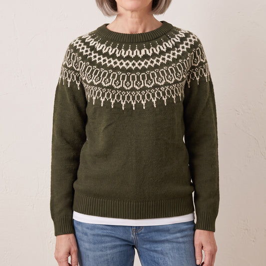 Lucinda nordic knit jumper, beeld 1
