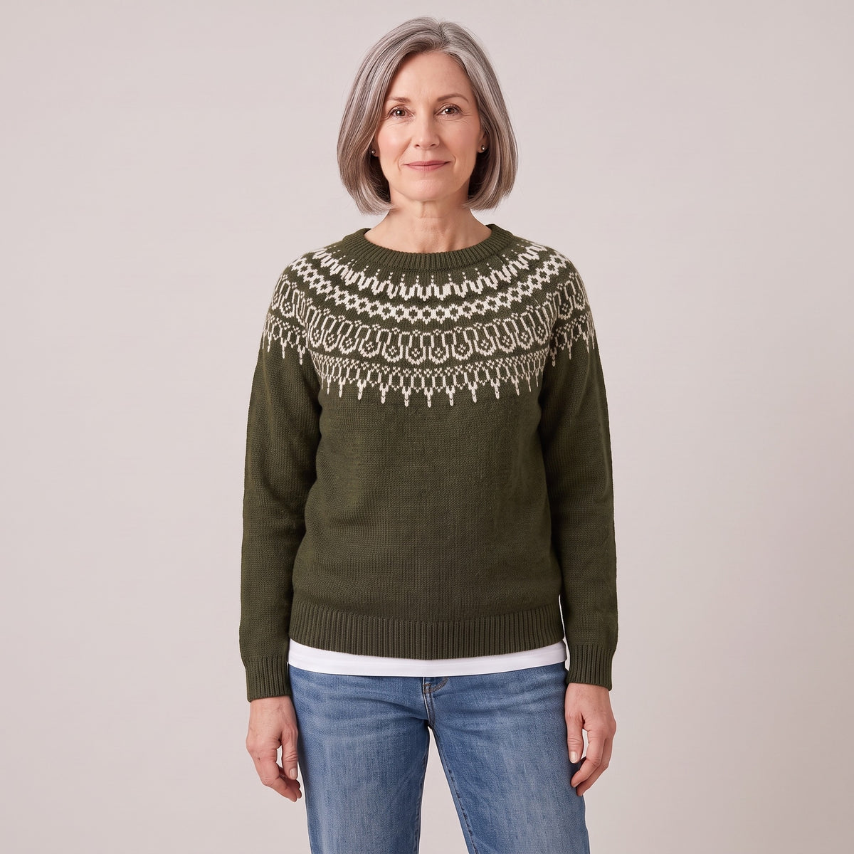Lucinda nordic knit jumper, beeld 2