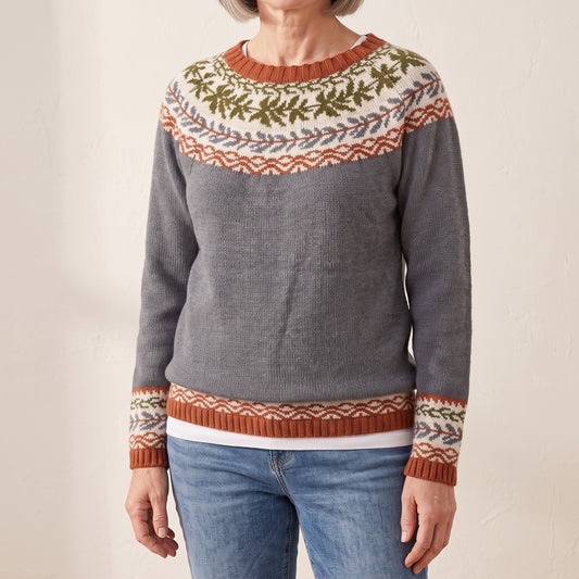 Priscilla nordic knit sweater, beeld 1