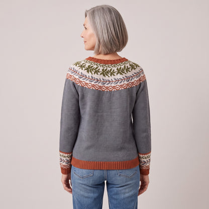 Priscilla nordic knit sweater, beeld 3
