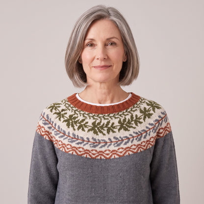 Priscilla nordic knit sweater, beeld 4