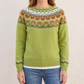 Dorothea™ — Fair Isle Yoke Sweater