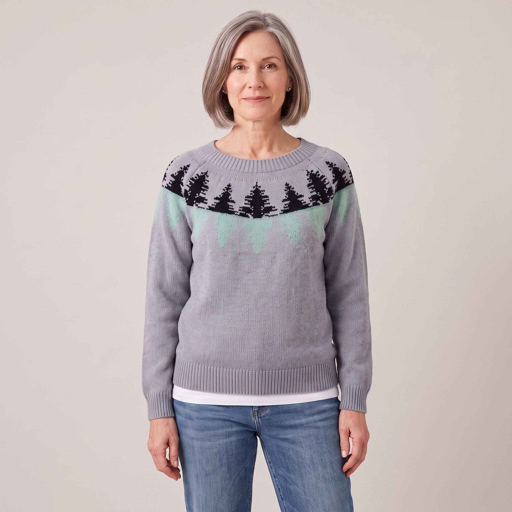 Marguerite forest knit sweater, beeld 2