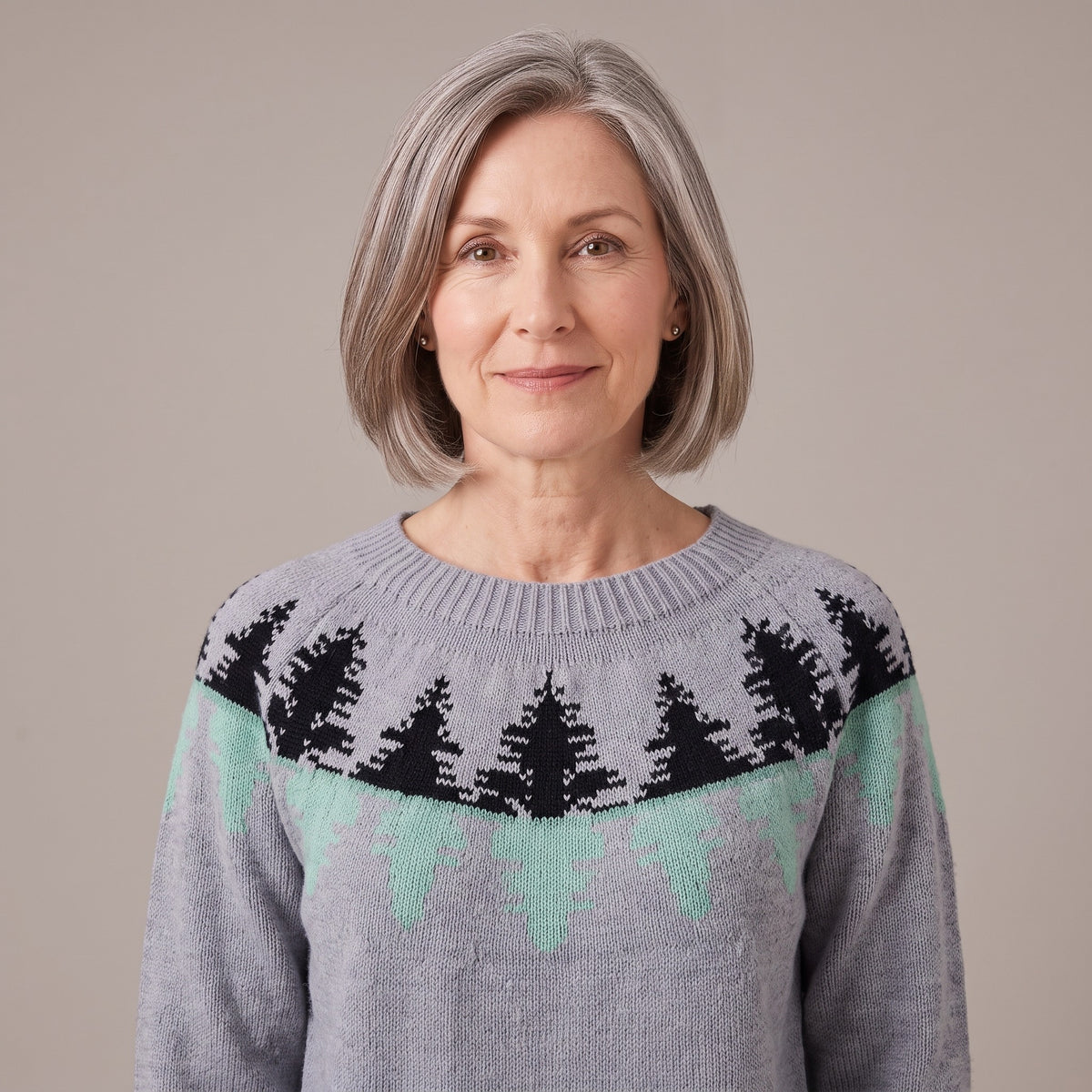 Marguerite forest knit sweater, beeld 4