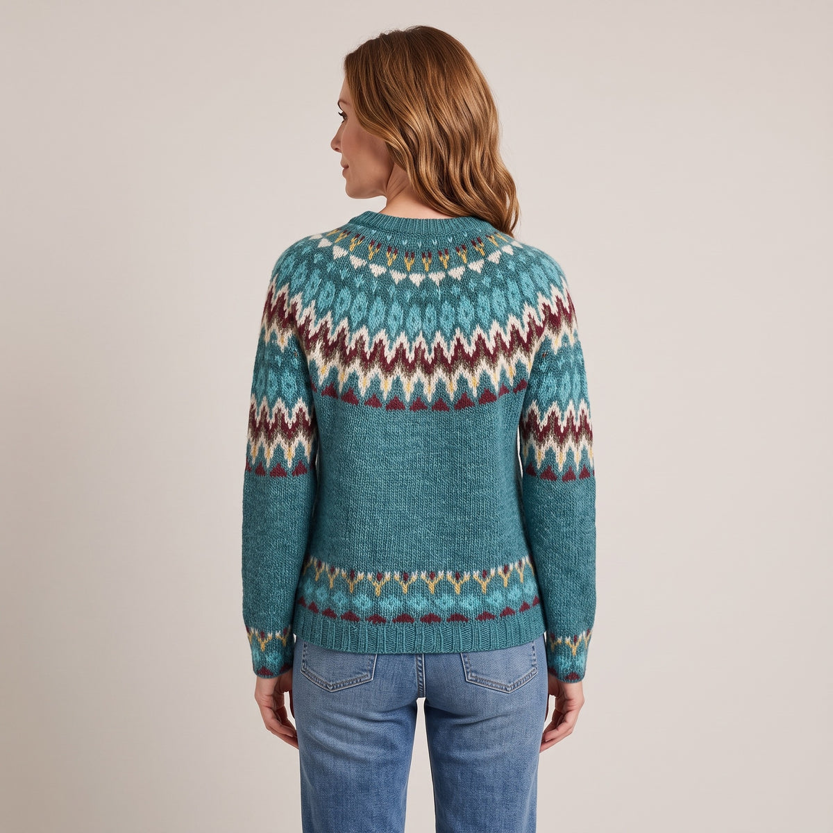 Loretta icelandic knit sweater, beeld 3