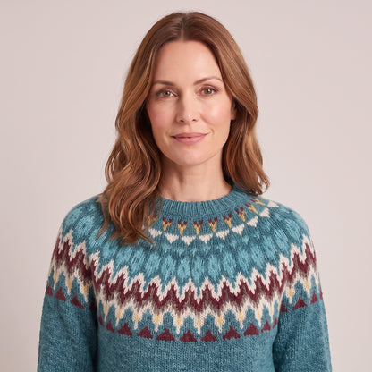 Loretta icelandic knit sweater, beeld 4