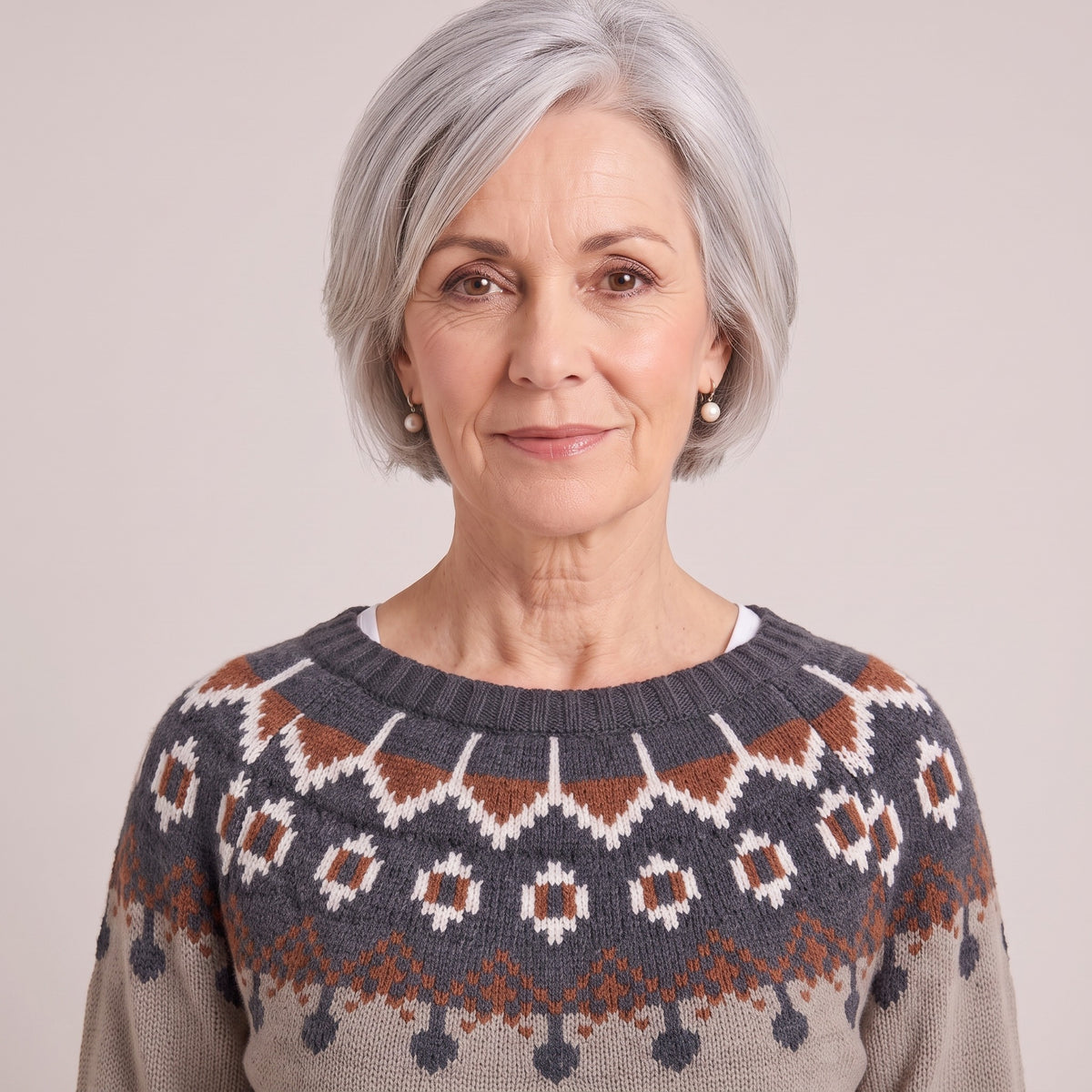 Bernadette nordic knit jumper, beeld 4