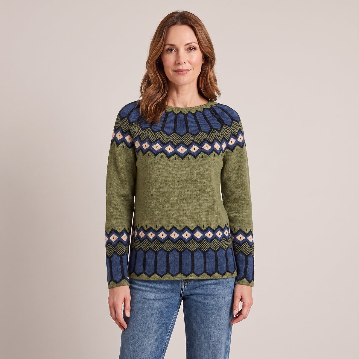 Gwendolyn fair isle sweater, beeld 2