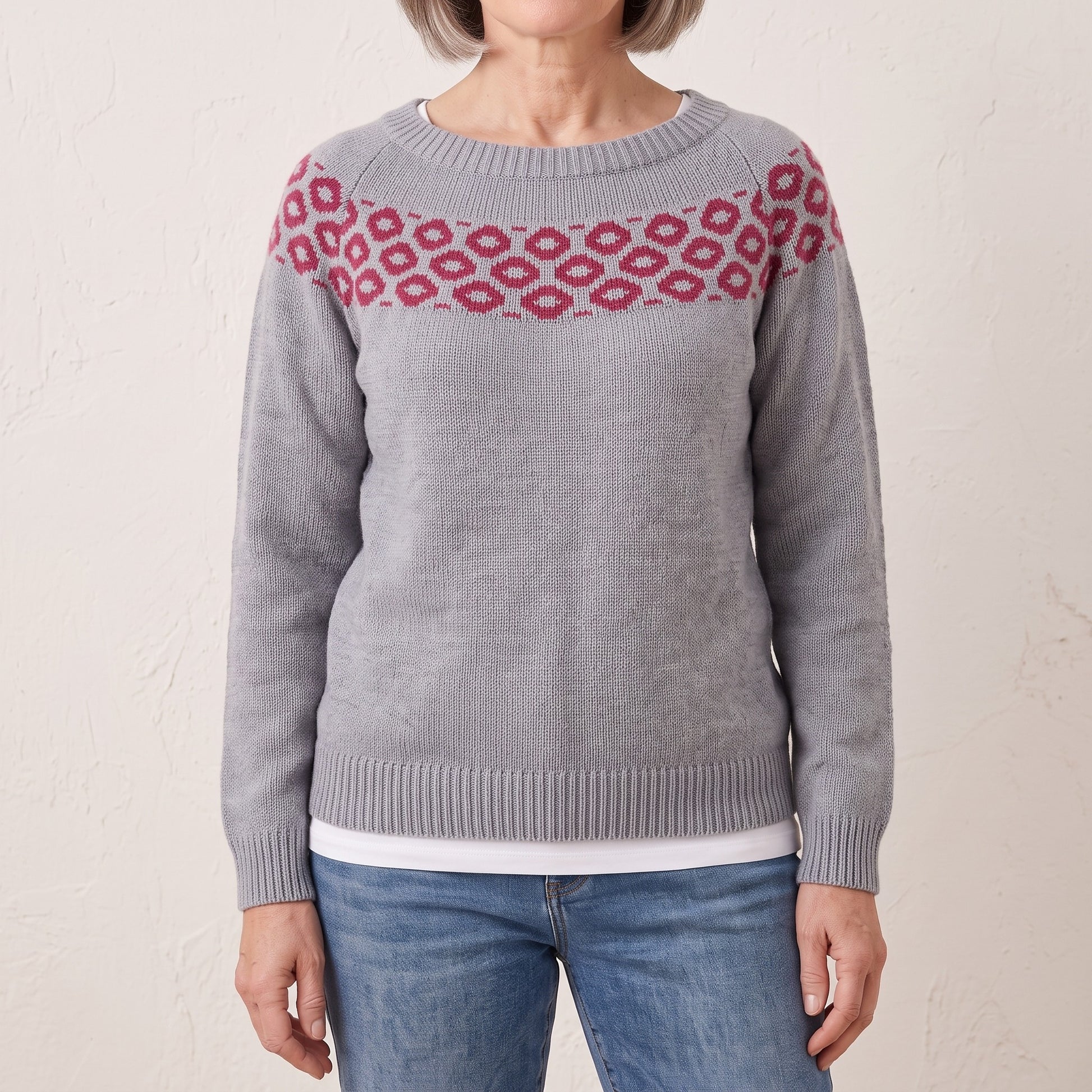 Cecilia fair isle sweater, beeld 1