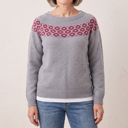 Cecilia fair isle sweater, beeld 1