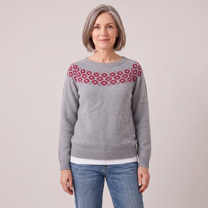 Cecilia fair isle sweater, beeld 2