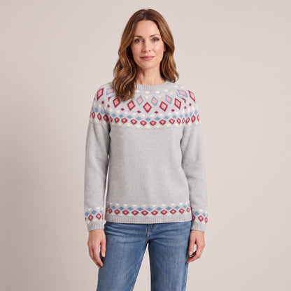 Lorraine nordic knit sweater, beeld 2