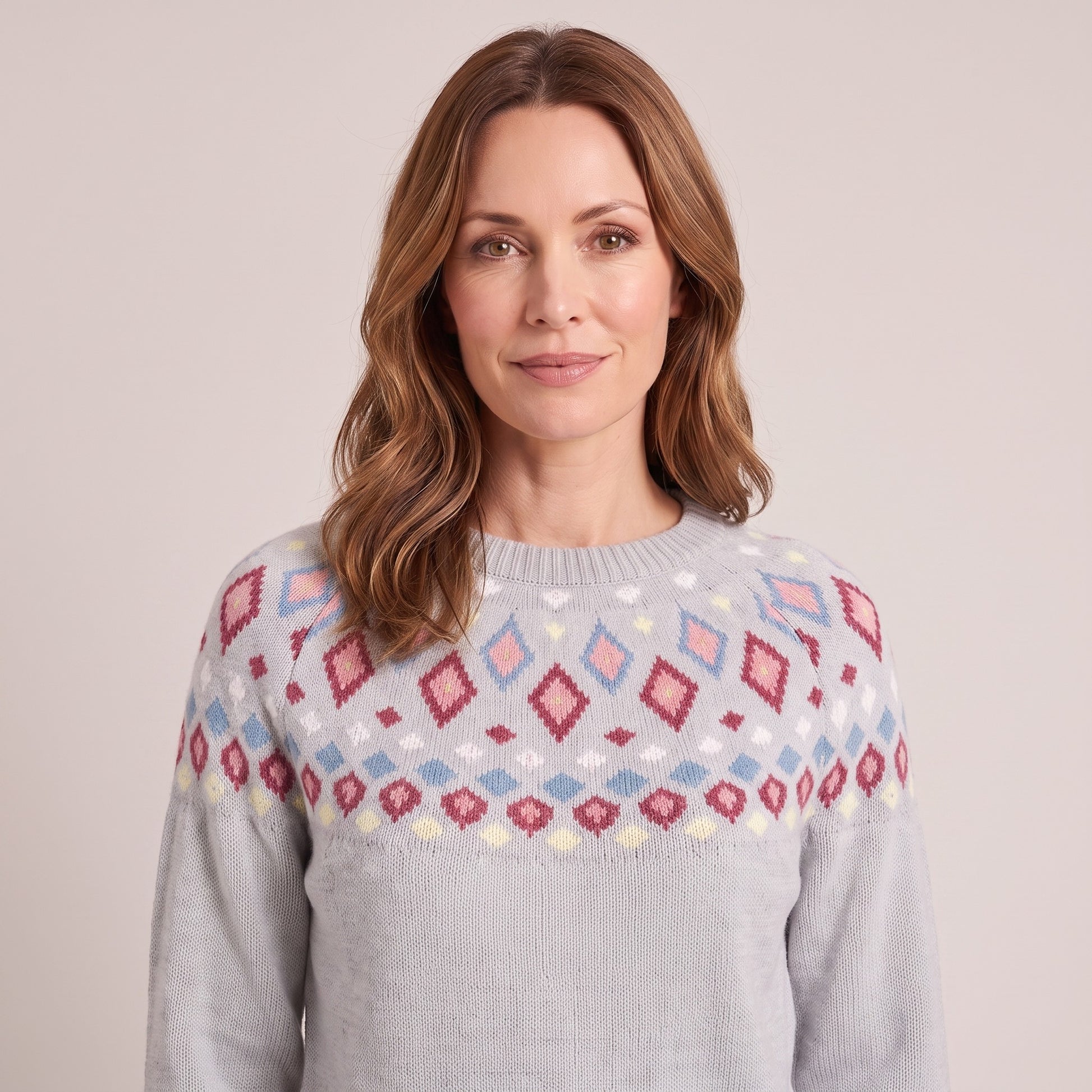 Lorraine nordic knit sweater, beeld 4