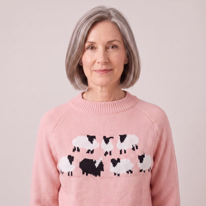 Harriet sheep motif sweater, beeld 3