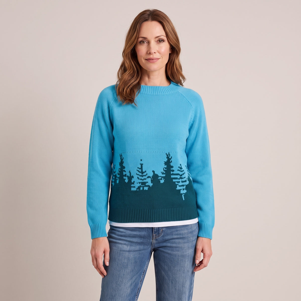 Katharine forest knit sweater, beeld 2