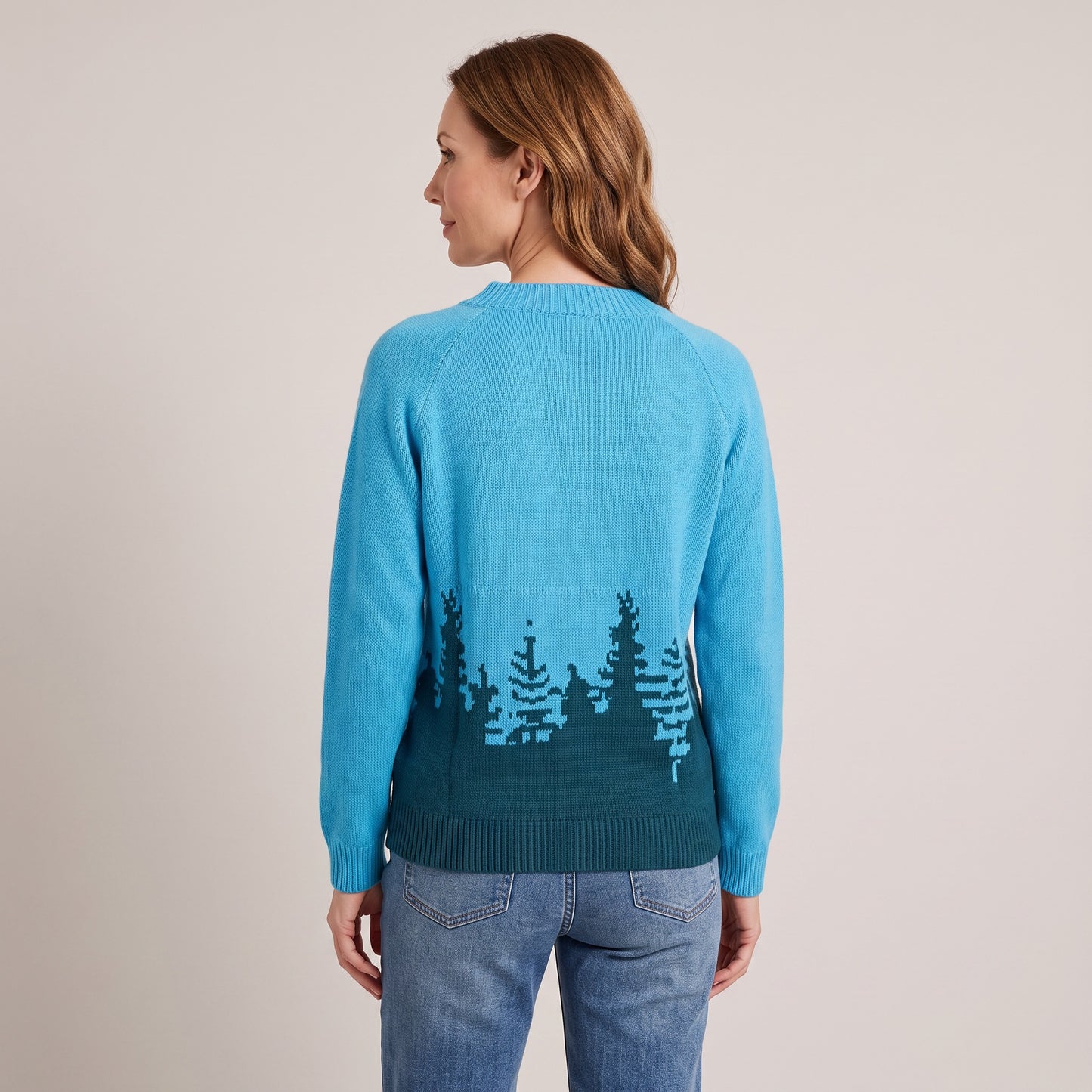 Katharine forest knit sweater, beeld 3