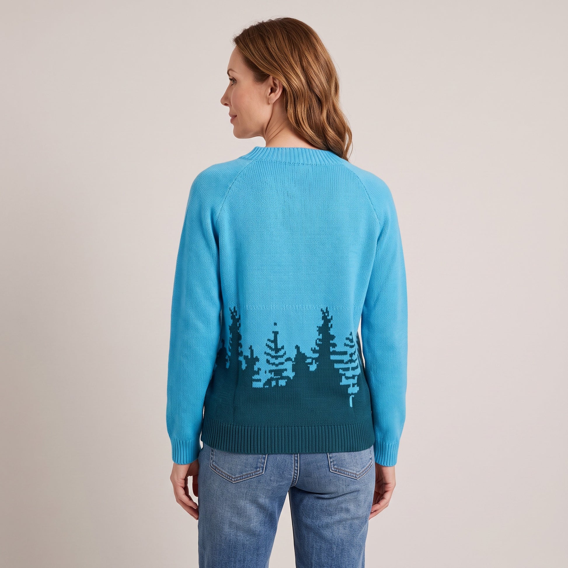 Katharine forest knit sweater, beeld 3
