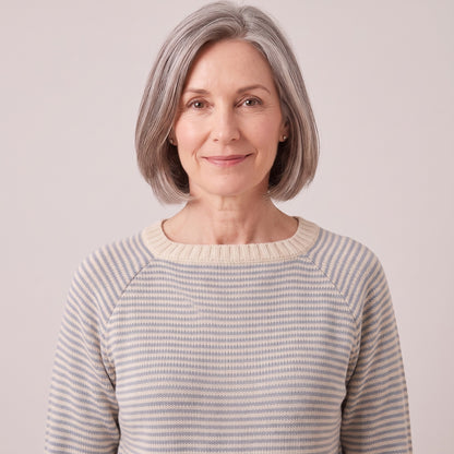 Marion striped knit sweater, beeld 4
