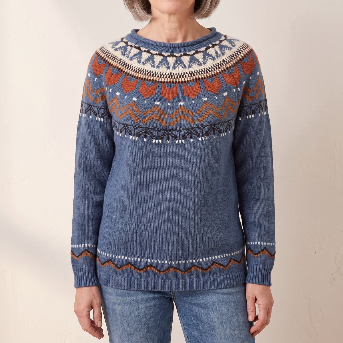 Ramona icelandic knit sweater, beeld 1