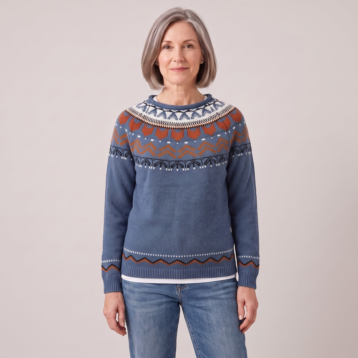 Ramona icelandic knit sweater, beeld 2