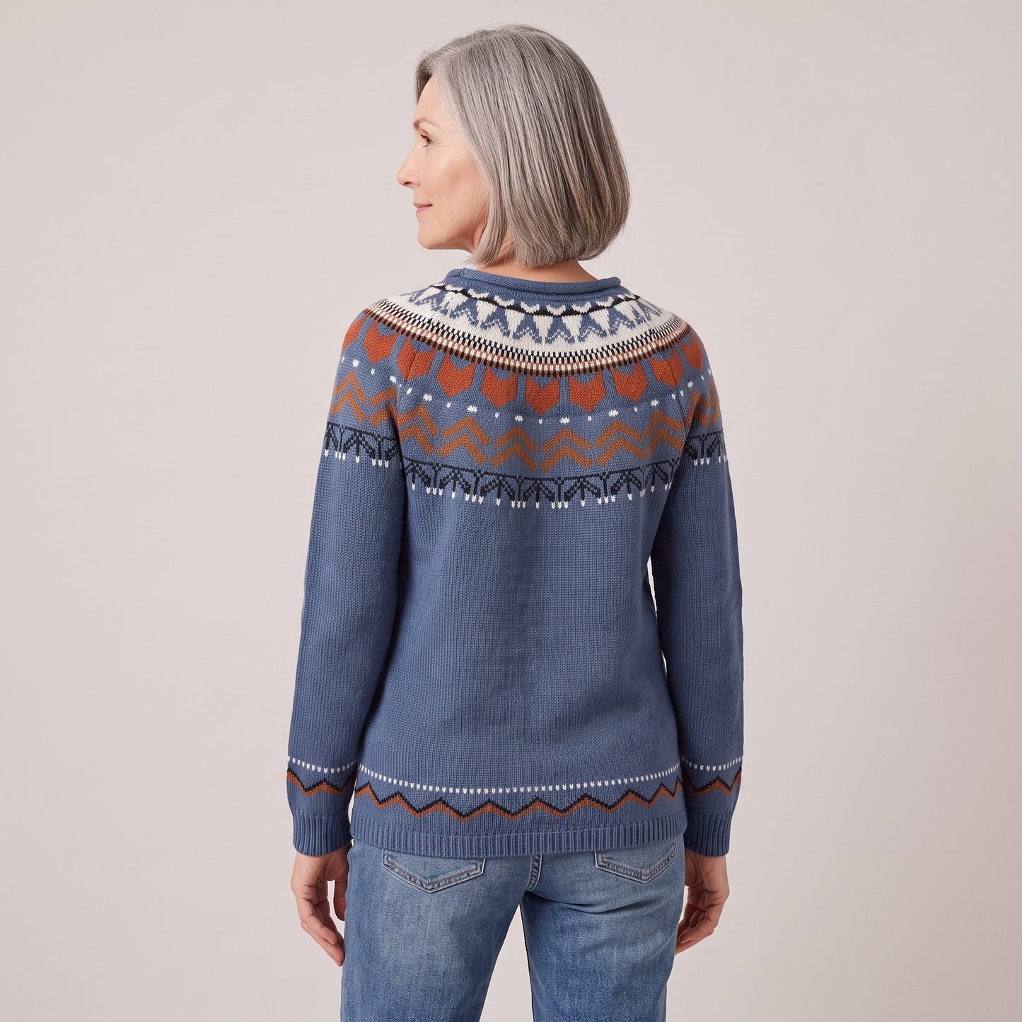 Ramona icelandic knit sweater, beeld 3