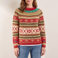 Naomi™ — Nordic Snowflake Sweater