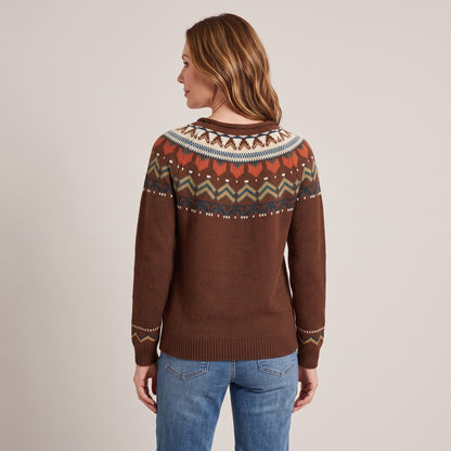 Corinne fair isle sweater, beeld 3