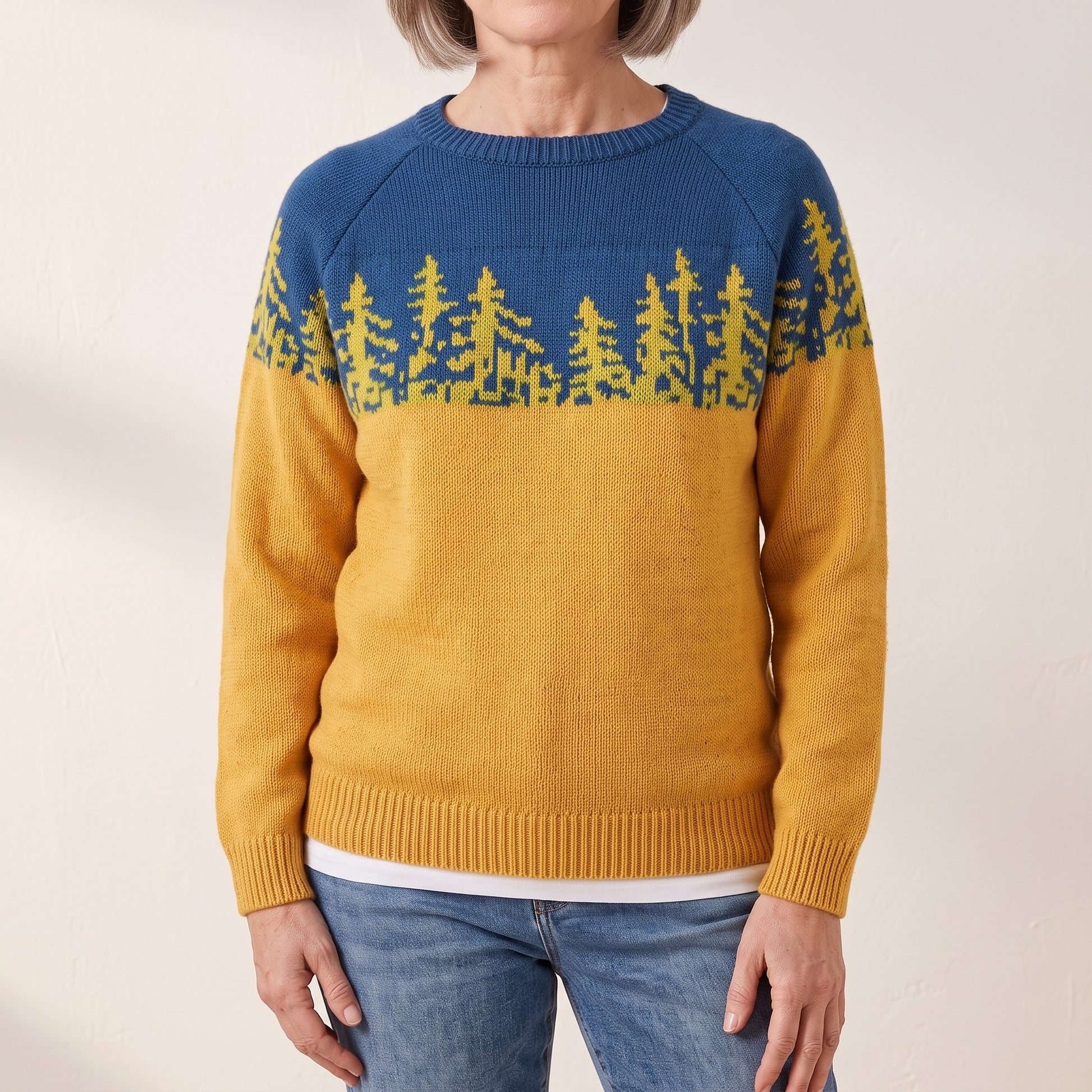 Charlene forest knit sweater, beeld 1