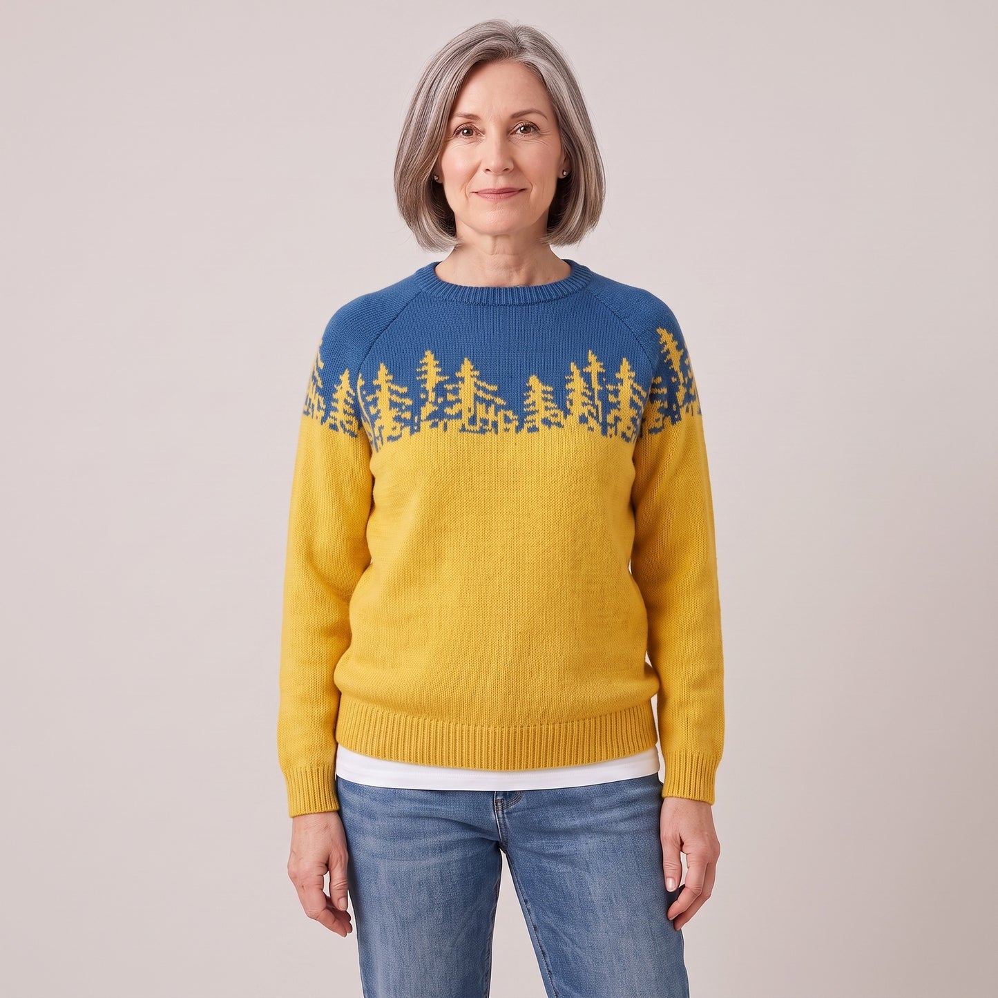 Charlene forest knit sweater, beeld 2