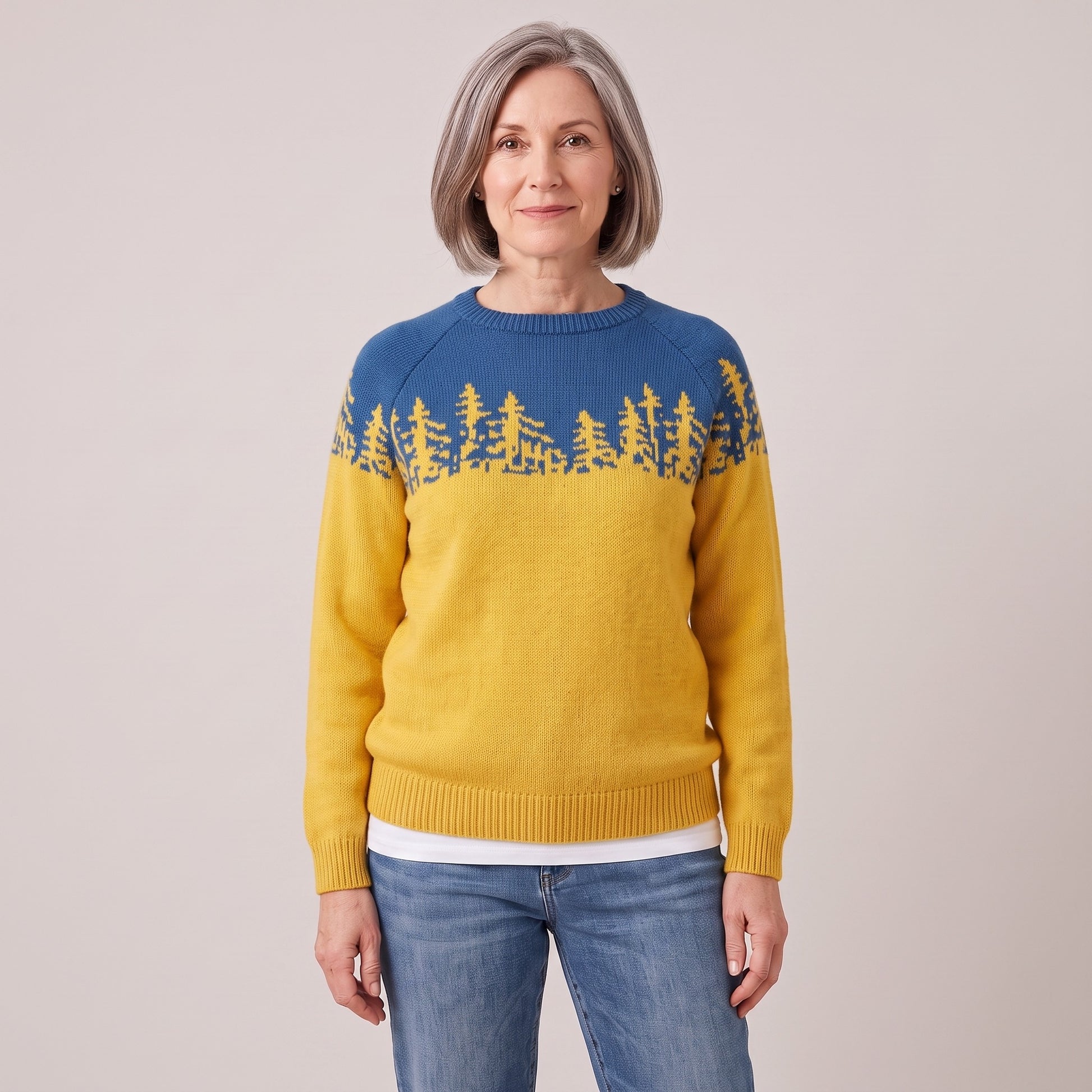 Charlene forest knit sweater, beeld 2