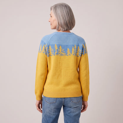Charlene forest knit sweater, beeld 3