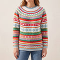 Yvonne™ — Fair Isle Knit Sweater