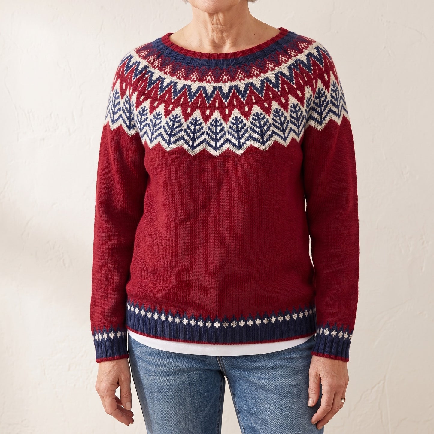 Arlene icelandic knit sweater, beeld 1