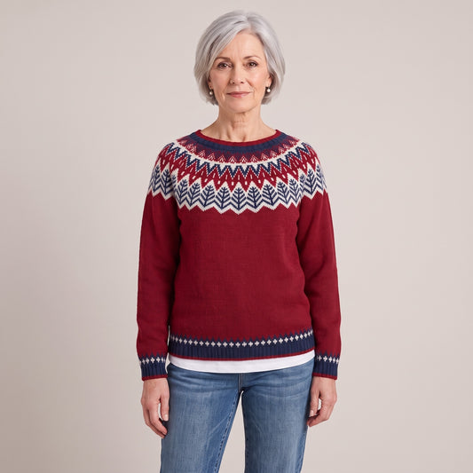 Arlene icelandic knit sweater, beeld 2