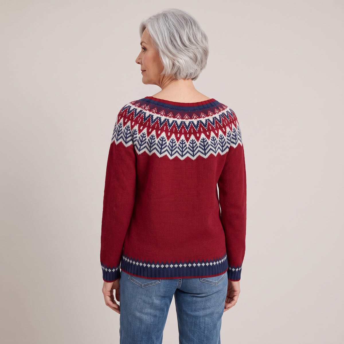 Arlene icelandic knit sweater, beeld 3