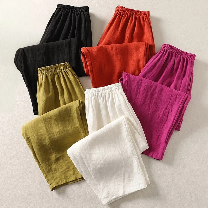 Sloane™ — Breezy Linen Pants