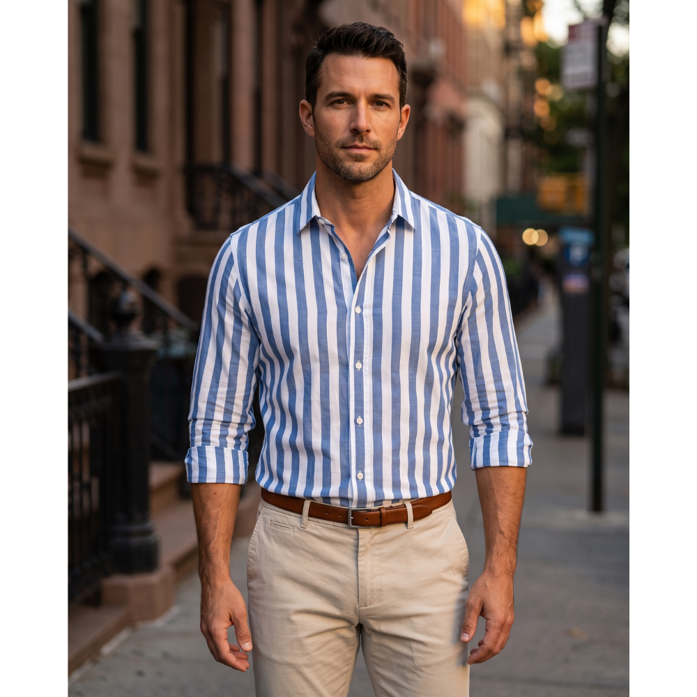 Bennett™ — Tailored Stripe Shirt