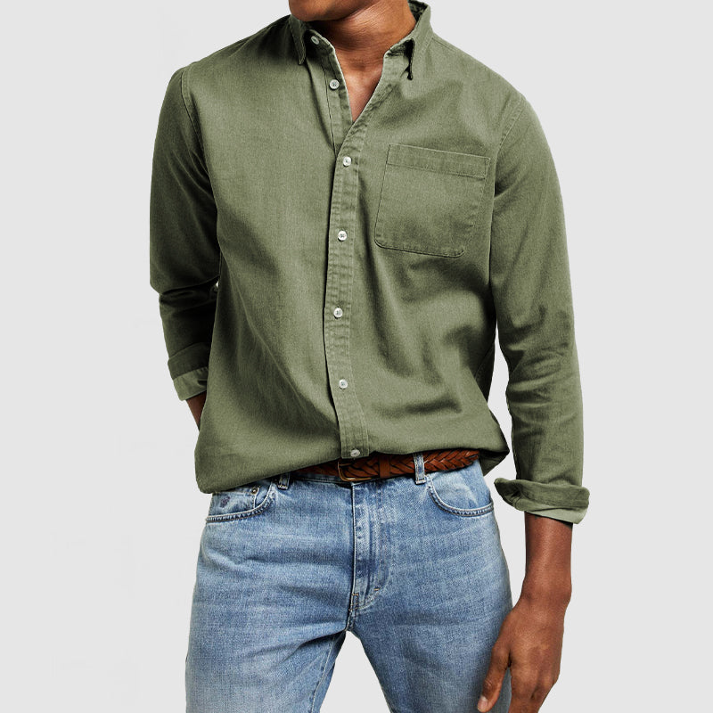 Sawyer™ — Solid Long-Sleeve Shirt