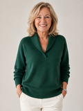 Greta™ — Shawl Collar Sweater