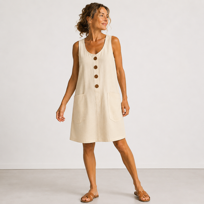 Quinn™ — Pocket Linen Sundress