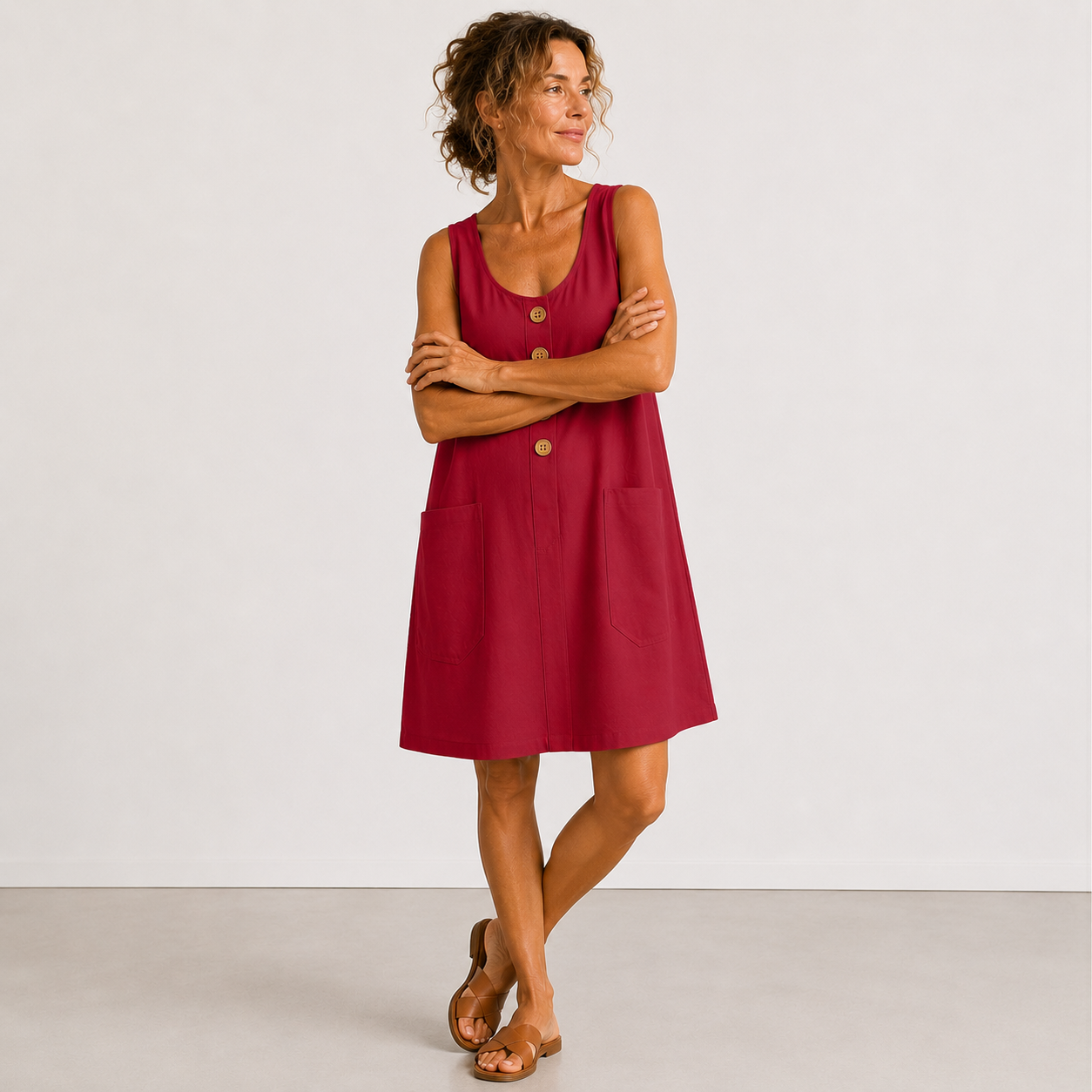Quinn™ — Pocket Linen Sundress